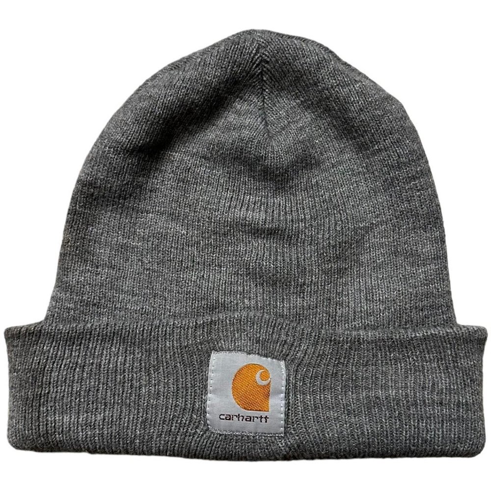 Gray Carhartt Beanie Hat